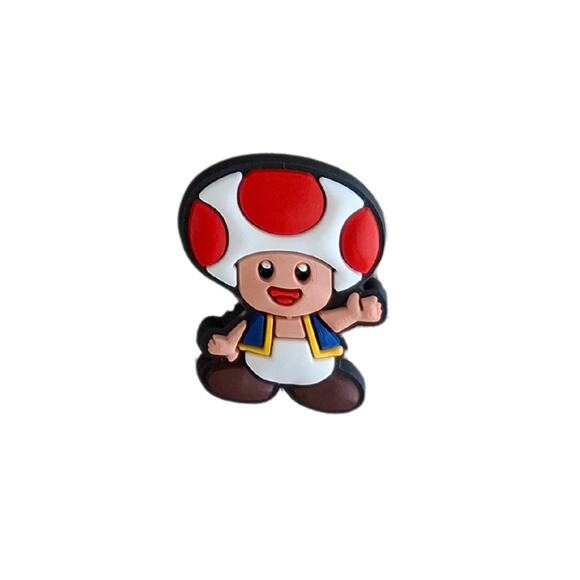 Nintendo Super Mario Shoe Charms For Crocs Bracelet Shoes Unisex (9pcs) Random - Picture 5 of 6